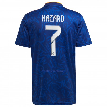 Maillot de Foot Real Madrid Eden Hazard 7 Extérieur 2021-22 Maillot de Foot Real Madrid Eden Hazard 7 Extérieur 2021-22